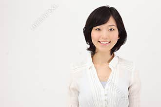 Young asian woman