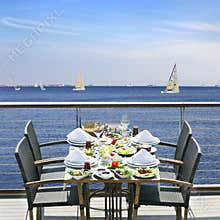 Beach restaurant