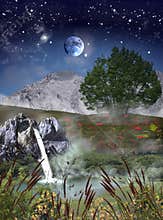 Fantasy landscape