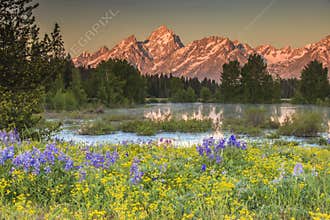 Grand Teton Peaks