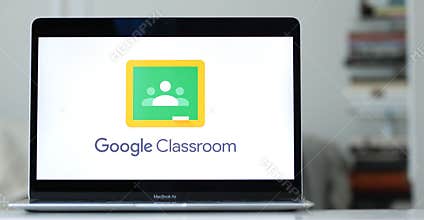 Logo of Google Classroom, a Learning Management System for schools offered by Google