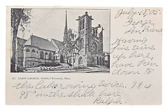 1905 Worcester Massachusetts Union Church