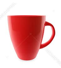 Traditional red tea cup