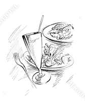 Food sketch