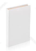Closed white book