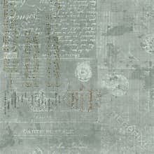 Vintage French Letter script collage background