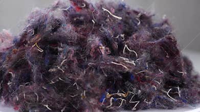 Mechanical recycling of textiles is the process of recycling the textile fabric back into fibres