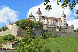 Marienberg fortress in Wurzburg