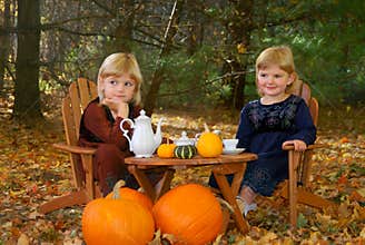 Outdoor tea party