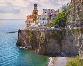 Cliffside Village, Amalfi Coast, Italy
