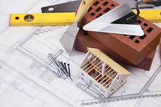 Building and construction equipment with home mode