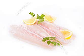 Raw fish fillet