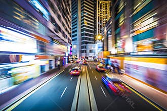 Hong Kong Motion Blur