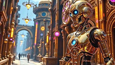 glimmer organisation automaton, bewitch indium fisheye position Generative AI