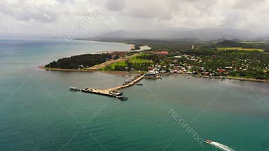 Tropical seascape in the Philippines.