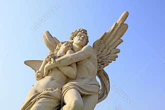 Cupid and Psyche Sculpture