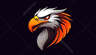 Eagle Sports Gaming Logo Badges Emblem Transformed Into An Eye-Catching Design For Gamers On The