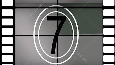 Film Countdown Sequence