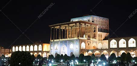 Ali Qapu Palace in Naqsh-e Jahan Square (Imam Square), Isfahan, Iran