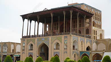 Ali Qapu Palace in Naqsh-e Jahan Square (Imam Square), Isfahan, Iran