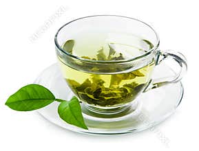 Green tea .