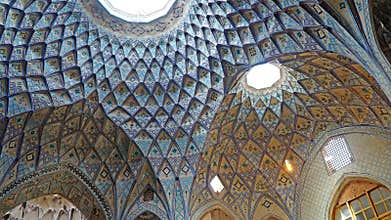 Bazaar of Kashan in Iran