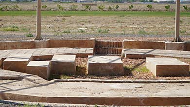 Tomb of Imam Al Ghazali. Mausoleum of Prominent Islamic Scholar Abu Hamid Al-Ghazali in Tous, Iran.