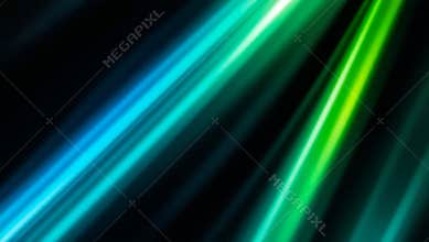 Vibrant abstract light streaks in motion