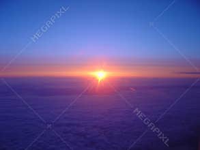 Cloudy Flying Sunrise