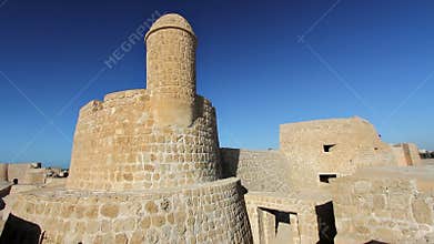 Qal'at al-Bahrain fort in city