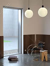Winter modern interior