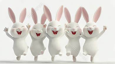 Dancing Easter BUnnies