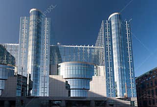 European Parliament building in Brussels