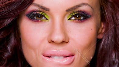 Face of Adorable Woman Posing