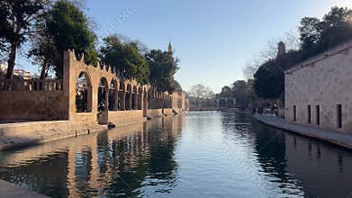 Balikligol, Pool of Abraham in Sanliurfa, Turkiye