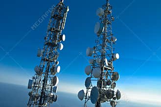 Telecommunications towers
