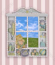 Childs Window Frame