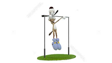 3d dog gymnast.