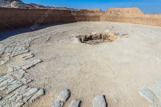 Zoroastrian ruins in Yazd, Iran