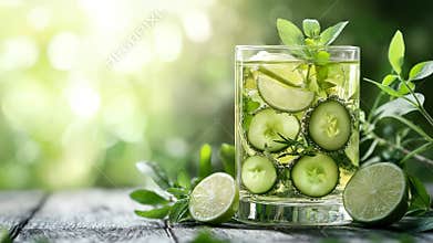 Detox revitalization process: natural cleanse, body purification, energy boost, promoting wellness, toxin removal, holistic