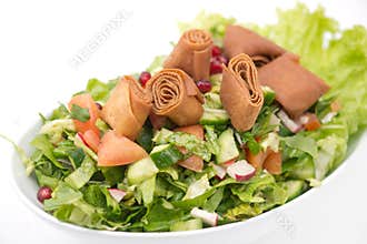 Fattoush Salad , Lebanese salad