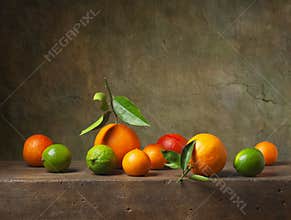 Still life with fruit
