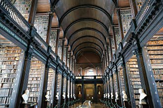 Old Library, Trinity College, Dublin, Ireland