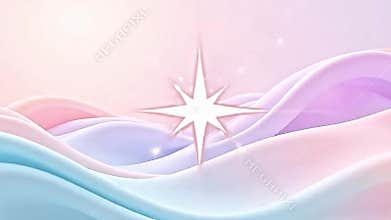 The animation builds gradually into a starburst pastel Generative AI
