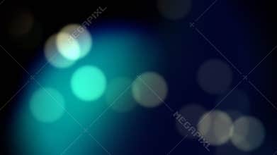 Blue bokeh loop