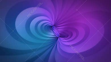 Abstract art background with purple blue patterns, soft gradient stripes and hypnotic motion effect