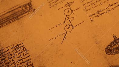 Old Engineering drawing