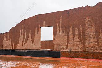 Martyred Intellectuals Memorial at Rayerbazar, Dhaka, Bangladesh