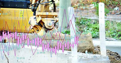 Excavator bucket biting muddy soil lifting swinging dumping soil into formwork filling roadbed