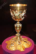 Golden goblet